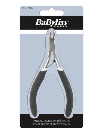 Babyliss Paris Cuticule Clipper With Anti-Grip Handles - Black - ONE SIZE