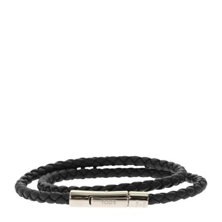 Tod's, Bracelets Czarny, Mężczyzna, Rozmiar: ONE Size