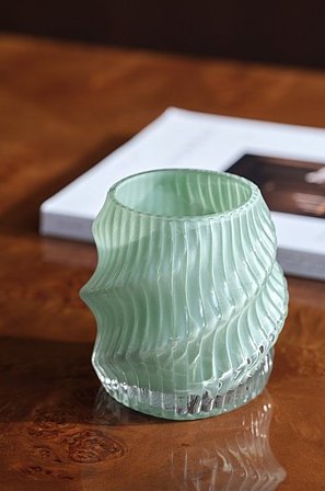 Jotex - Laterne Ø 12 Cm Grüne farbe - TURN - Kaufe Kerzenhalter bei Jotex