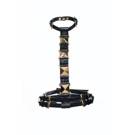 Giuseppe Zanotti Pre-owned, Pre-owned Leatherbelts Zwart, Dames, Maat:S,leer