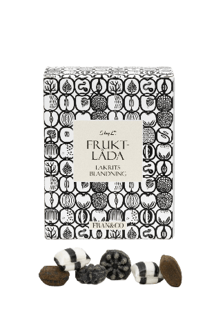Fran&Co Godisbox Stig Lindberg 100g Skafferi & torrvaror Vit