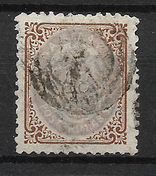 Danmark 1870 - AFA 21 - Stemplet