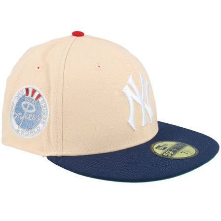 New Era - MLB Beige fitted Keps - New York Yankees Tropical Peach 59FIFTY 62 World Series Mango Mocha Fitted @ Hatstore