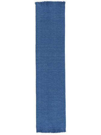 Klein Zandra Kelim Teppich - Blau 80X350