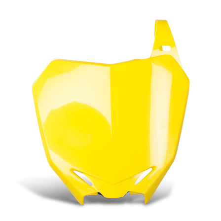 Tabella Portanumero Rtech Giallo - Suzuki RM-Z 450 2008-2017