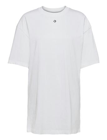 Wordmark Over D Tee Dress Black Dresses T-shirt Dresses Hvit Converse