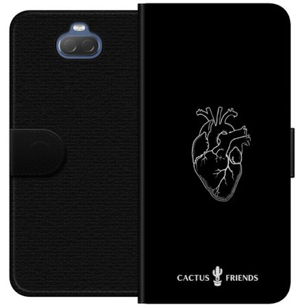 Yhteensopiva Lompakkokotelo Sony Sony Xperia 10 Kaktus ja Ystävät - Keskiaikaan Anatomia Sydän