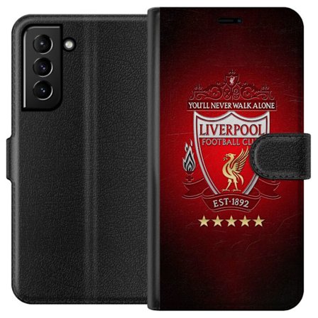 Kompatibel Tegnebogsetui til Samsung Samsung Galaxy S21+ 5G YNWA Liverpool
