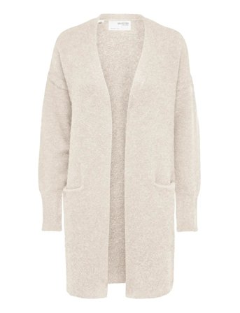 Selected | Slflulu New Ls Knit Long Cardigan B Noos | XXL
