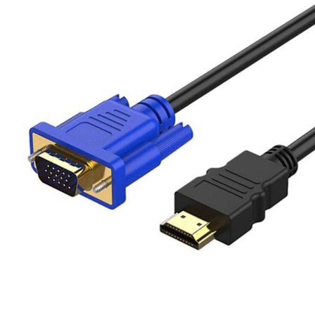 HDMI-VGA-kaapeli HDMI-VGA 1,8 m HD HDTV isäntävideoyhteyskaapeli