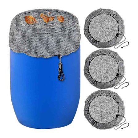 {xjxj}3 stk. Mesh Cover Net Regnvandstønder Vandopsamlingsspande