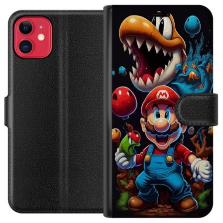 Apple iPhone 11 Tegnebogsetui Mario og venner