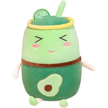 IC Fylld Boba Tea Plysch Kudde, Söt Bubble Tea Plysch