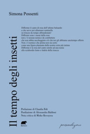 Il tempo degli insetti Simona Possenti