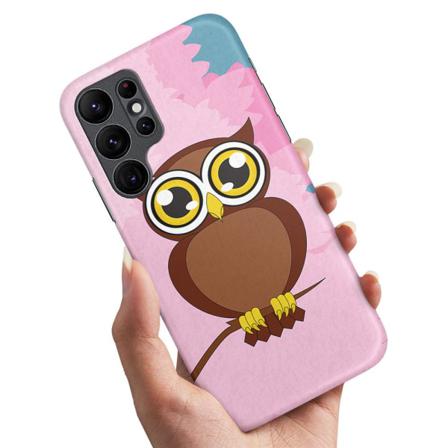 Samsung Galaxy S22 Ultra - Skal / Mobilskal Stor Uggla Multifärg