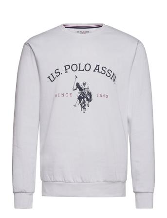 Brant Sweater Sweat-shirt Tröja Vit U.S. Polo Assn.