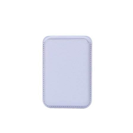 Unisex Lommebok, Magsafe Kortholder For Iphone, 6,6 x 0,5 x 9,4 cm (Lilla)