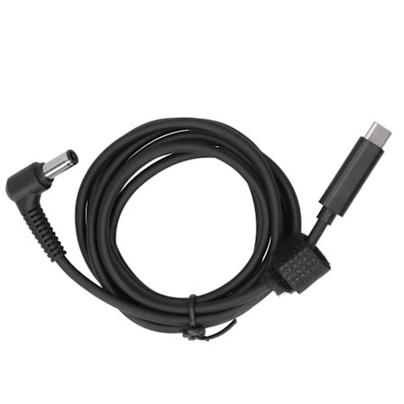 Typ-C till DC 6.0x0.6MM hane strömkabeladapter snabbladdningssladd för bärbar dator