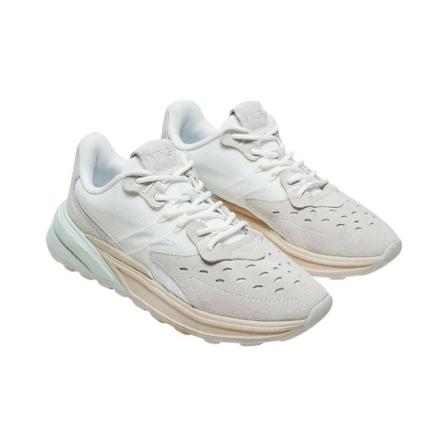 Mango Leather mixed sneakers Hvid, Dame, Størrelse: 41 EU