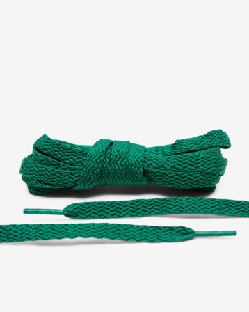 Lace Lab - Flat Shoe Laces - Kelly Green