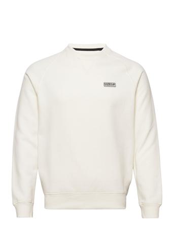 B.intl Essential Crew Sweat Sweat-shirt Tröja Vit Barbour
