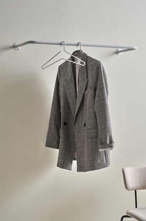 Jotex - Klesstang 80 Cm Matt hvit hvit WALL - Kjøp Entrémøbler hos Jotex