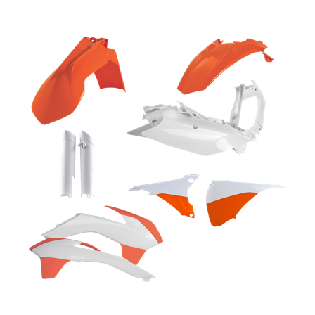 Acerbis Full Plastic Kit - KTM 250 EXC-F SIX DAYS 2014-2015