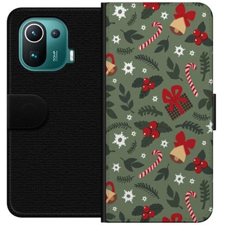 Xiaomi Mi 11 Pro Lompakkokotelo Hauskaa joulukuviota