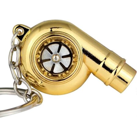 Maycom Kreativ Ærme Spindende Turbo Turbine Turbolader Nøglering Nøglering