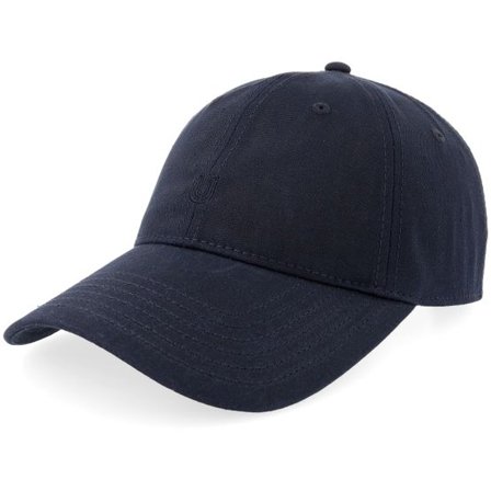 Upfront - Blå adjustable Keps - Castor Urd Navy Dad Cap @ Hatstore