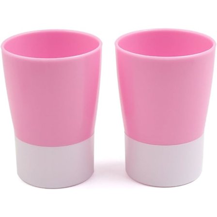 2kpl vaaleanpunainen muovinen set hammasharjapidike Kylpyhuoneen hammasmuki (malli: 090 c64 f9d 2e3 7ae)