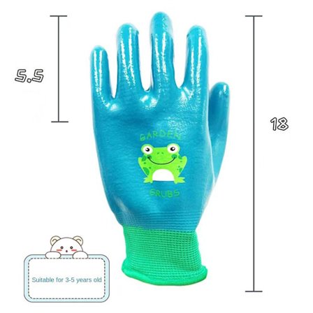 Työhanskat Lasten puutarhanhoitokäsineet S S