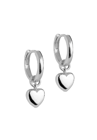 ENAMEL Copenhagen Örhängen, Amore Örhängen Dam Silver ONESIZE