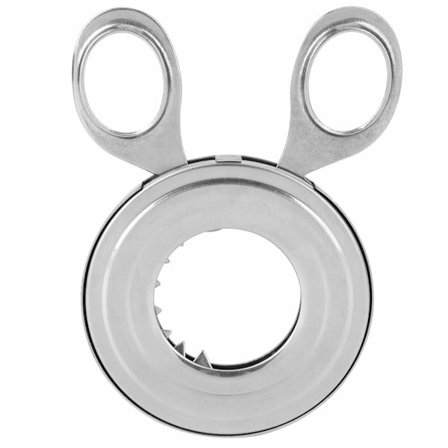 Munankuorimaveitsi, ruostumattomasta teräksestä valmistetut munakeksit, poistotyökalu keittiöön, munakeksityökalu keittiöön