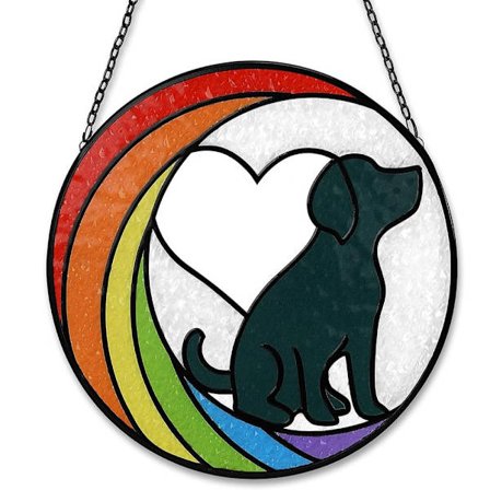 Koiran muistolahjat Angel Dog -matkamuistolahja Rainbow Bridge Dog