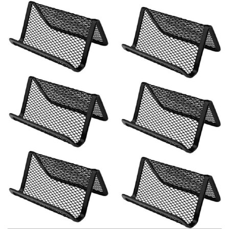 6-pack Kortinnehavare, Kontorskortfavoriter Skrivbords S