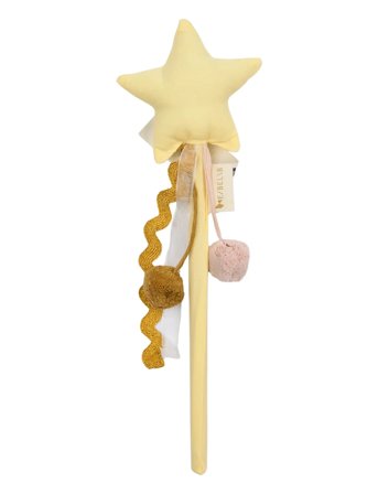 Fabelab Dress-Up - Magic Wand - Yellow - 3-5Y