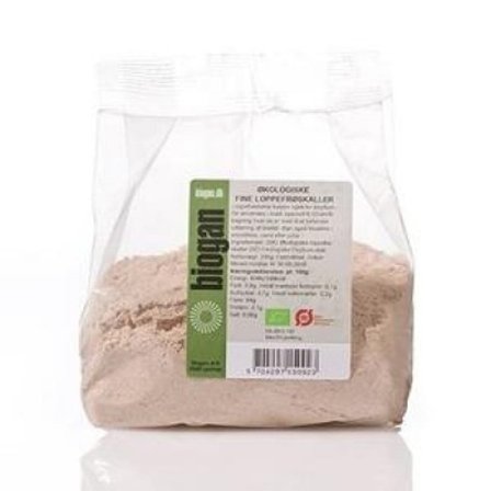 Biogan Loppefrøskaller psyllium fint Ø 200 g, Helse & Madvarer, Madvarer, Loppefrøskaller