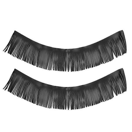 2 kpl Moottoripyörän Retro Jalkapoljin Satulalaukku Käsityö Keinonahka Hapsut (Musta)