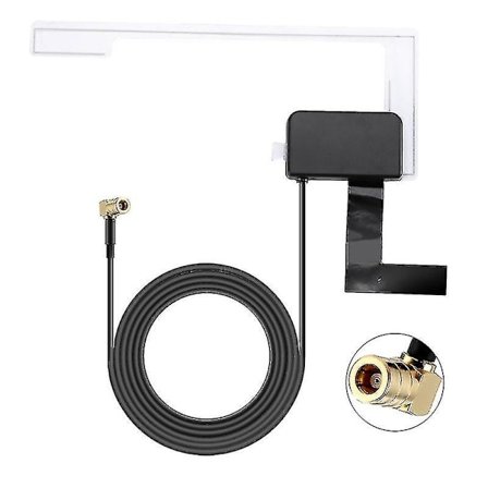 Universal Dab Digital Bilradioantenn Patch Antenn Fönsterglas