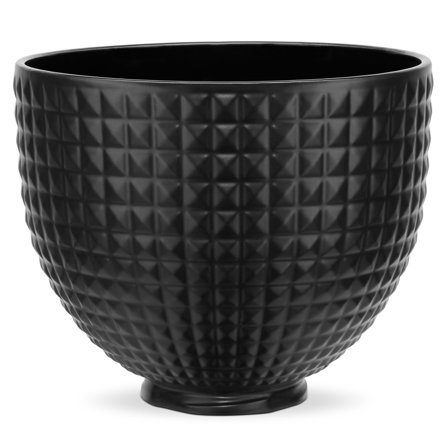 Kitchenaid Keramikskål 4,7 liter, black studdes - Black studded | KitchenOne