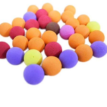 100 kpl leluaseen luotia Eva-leluja satunnainen väri