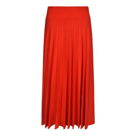Sacai Midi Roks , Rood , Dames , Maat: L Midirokken