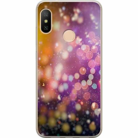 Xiaomi Redmi 6 Pro Genomskinligt Skal Glitter