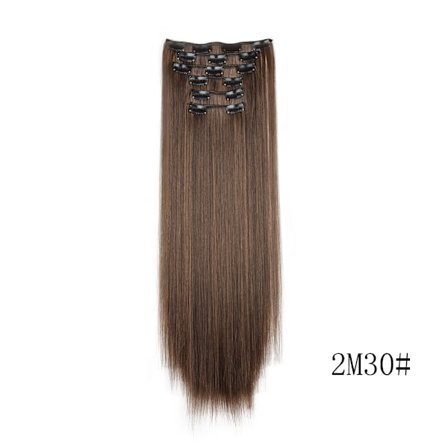 Hårförlängningar Clip in Hårförlängningar 6 st