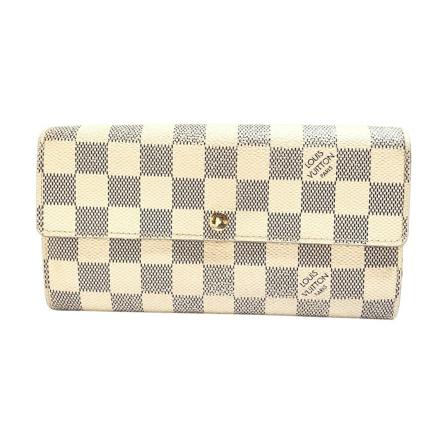 Louis Vuitton Vintage Pre-owned Louis Vuitton Portefeuille Sarah vit, Dam Vintage Accessoarer, Dam, Storlek: ONE SIZE