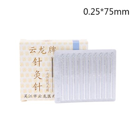 100 kpl Cloud Dragon akupunktioneuloja, sterilointipakkausversio ilman neuloja