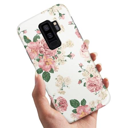 Samsung Galaxy S9 Plus - Cover/Mobilcover Retro Blomster