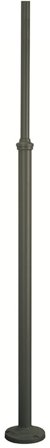 Norlys 1270GR Teleskopstolpe Ø 50 mm, för armatur Grafit, Belysning