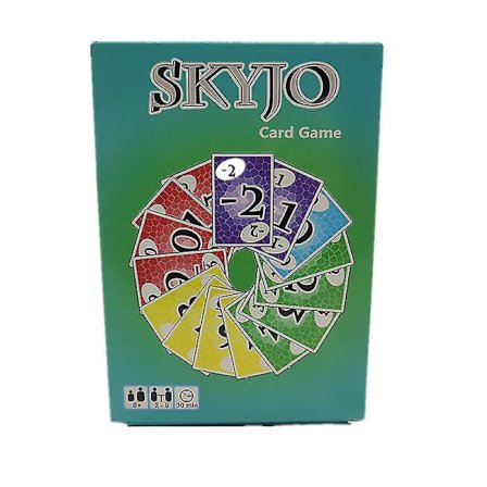 Skyjo Digitalt Kortspil Multiplayer Party Kortspil En